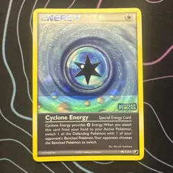 Pokemon TCG Cyclone Energy 99/115 Unseen Forces Holo Stamped LP - Image 1