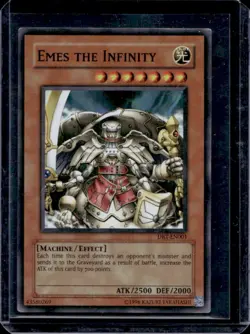 2004 Yu-Gi-Oh! Destiny Board Traveler Promos Emes the Infinity #DBT-EN001 - Image 1