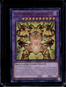 2024 Yu-Gi-Oh 1st Unstoppable Exodia Incarnate VAR #INFO-EN033a - Image 1