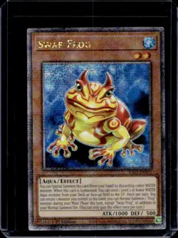 2024 Yu-Gi-Oh! Quarter Century 1st Swap Frog Secret Rare #RA03-EN005 - Image 1