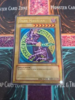 Yugioh Dark Magician SDY-006 Ultra Rare Unlimited Moderately Played - Image 1