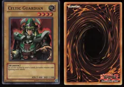 Celtic Guardian LOB-007 Super Rare The Legend of Blue Eyes White Dragon Yu-Gi-Oh - Image 3