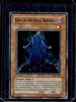 2005 Yu-Gi-Oh! The Lost Millennium 1st Edition King of Skull Servants #TLM-EN032 - Image 1