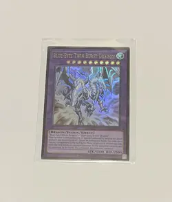 Yu-Gi-Oh! Blue-Eyes Twins Burst Dragon #LCKC-EN058 Ultra Rare (NM) - Image 1