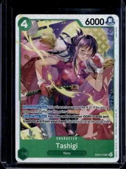 2026 One Piece Heroines Edition Tashigi Super Rare #EB03-018 - Image 1