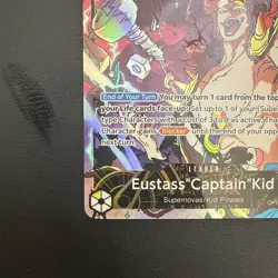 Eustass"Captain"Kid Leader Alt Art One Piece OP10-099 TCG English Card - Image 5