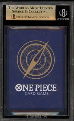 One Piece CCG Monkey.D.Luffy 20th Ann. JPN Promo ST21-014 BGS 10 Pristine - Image 2