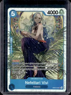 2026 One Piece Heroines Edition Nefeltari Vivi Super Rare #EB03-024 - Image 1
