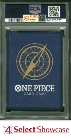 2025 ONE PIECE OP13 MANGA ALTERNATE ART #118 MONKEY D. LUFFY 4SC ELITE PSA 10 - Image 2