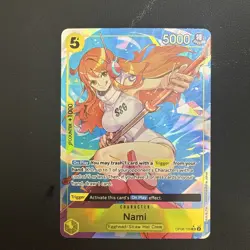 Nami OP08-106 Two Legends Foil Alternate Art Super Rare - Image 1