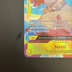 Nami OP08-106 Two Legends Foil Alternate Art Super Rare - Image 5