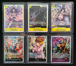 Lot Of 6 TCG One Piece English SR - Image 1