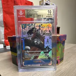 Bandai 2023 One Piece Pillars of Strength Sogeking SEC Manga Art BGS 10 - Image 3