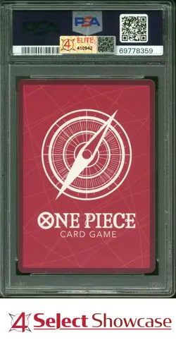 2022 ONE PIECE ST01 SUPER PRE-RELEASE #001 MONKEY D. LUFFY 4SC ELITE PSA 10 - Image 2