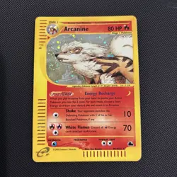 2003 Skyridge Arcanine Holo Rare #H2/H32 Pokemon Card *LP SWIRL* - Image 1