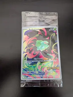 Bulbasaur 133/132 - Mega Evolution - Stamped Promo - Pokemon card - SEALED - Image 1