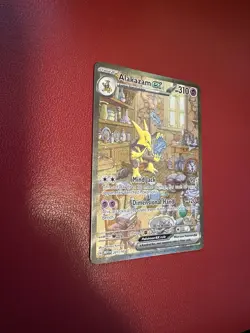 Pokemon TCG Alakazam EX 151 Holo Card Scarlet & Violet 201/165 - Image 3