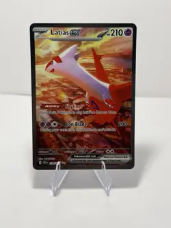 Pokemon Latias ex 239/191 Surging Sparks Special Illustration Rare SIR Holo Card - Image 1