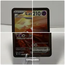 Pokemon Latias ex 239/191 Surging Sparks Special Illustration Rare SIR Holo Card - Image 3