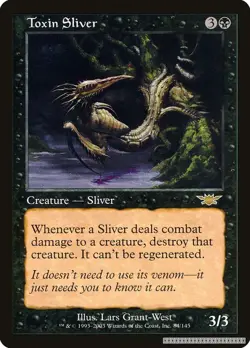 Toxin Sliver [LGN - 84] - LP [Normal] TCG MTG - Image 1
