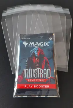 10x Magic The Gathering booster pack sleeves - Image 1