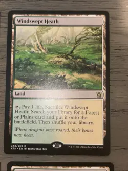 MTG Windswept Heath x4 Khans of Tarkir NM, 1 LP Playset Of 4 - Image 5