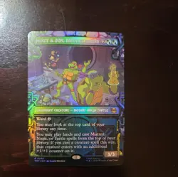 MTG Teenage Mutant Ninja Turtles: Mikey & Don, Party Planners(Showcase Foil) - Image 1