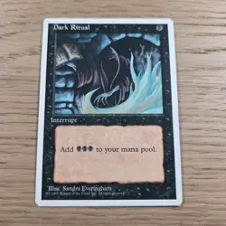 MTG Dark Ritual C Fourth Edition #116 - Image 1