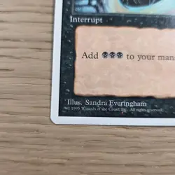 MTG Dark Ritual C Fourth Edition #116 - Image 2