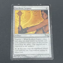 1x MTG Isochron Scepter - Mirrodin (MRD) LP-MP See Pics Uncommon VGC - Image 2