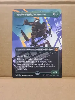 Michelangelo, Improviser (Borderless) Teenage Mutant Ninja Turtles Regular - Image 1