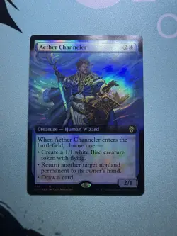 Aether Channeler (Extended Art) Dominaria United Foil - Image 1