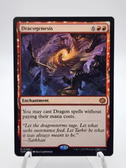 1x Dracogenesis NM-Mint, English Tarkir: Dragonstorm MTG Magic #0105 - Image 1
