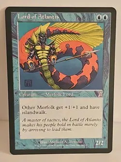 Mtg 🔥 Lord of Atlantis 🔥 Timeshifted 🌟Special Rarity🌟 Magic The Gathering - Image 1