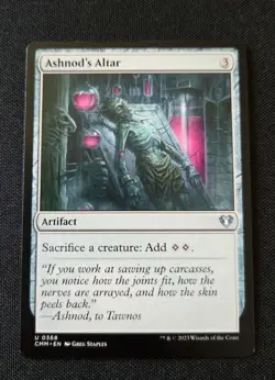 MTG - Ashnod's Altar - Commander Masters - Near Mint Uncommon CMM #368 Non Foil - Image 1
