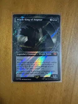 Witch-king of Angmar 0803 Surge Foil NM Pack Fresh Showcase LTR - Image 1