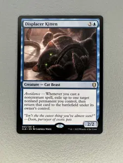 MTG - Displacer Kitten | Commander Legends: Baldur's Gate | 063/361 | MP - Image 1