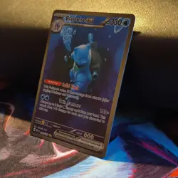 Pokemon Blastoise ex 200/165 Sv: Scarlet & Violet 151 Full Art Holo Rare HP 330 - Image 4