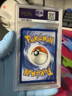 2025 POKEMON MEP MEGA EVOLUTION THREE PACK BLISTER #008 GOLDUCK PSA 9 Mint Holo - Image 3