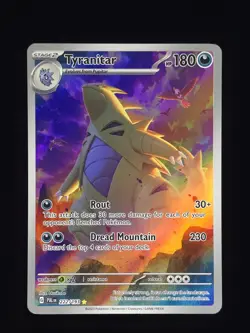 Tyranitar 222 Pokemon Paldea Evolved NM+ 🔥🔥🔥 - Image 1