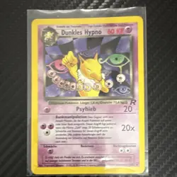 Pokemon Dark Hypno 9/82 Team Rocket Holo Rare German 60 HP - Image 1