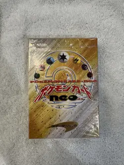 Pokemon Neo Starter Pack Sealed Japanese Vintage Gold Silver Deck Box - Image 1