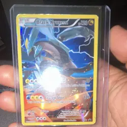 Pokemon TCG Black Kyurem XY80 Promo Holo Card Basic HP 120 English XY Set - Image 1