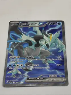Black Kyurem EX 218/191 Pokemon TCG: Scarlet & Violet Surging Sparks Ultra Rare - Image 2
