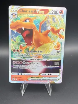 Charizard VSTAR 018/172 Holo Rare VSTAR Brilliant Stars Pokemon 2022 - Image 1