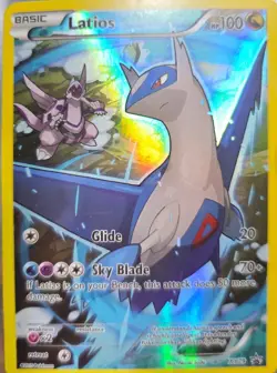 Pokemon Latios Full Art Promo Holo XY79 XY Basic HP 100 Sky Blade Glide - Image 2