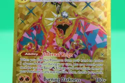Charizard ex 228/197 Gold Secret Rare Obsidian Flames OBF Pokemon TCG - Image 3