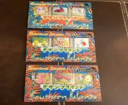 Pokemon TCG Southern Islands Complete Set Japanese W/folders & Postcards Vintage - Image 2