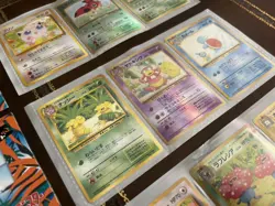 Pokemon TCG Southern Islands Complete Set Japanese W/folders & Postcards Vintage - Image 4
