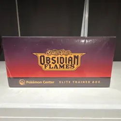 Pokemon Scarlet & Violet Obsidian Flames ETB Pokemon Center Edition - Image 5